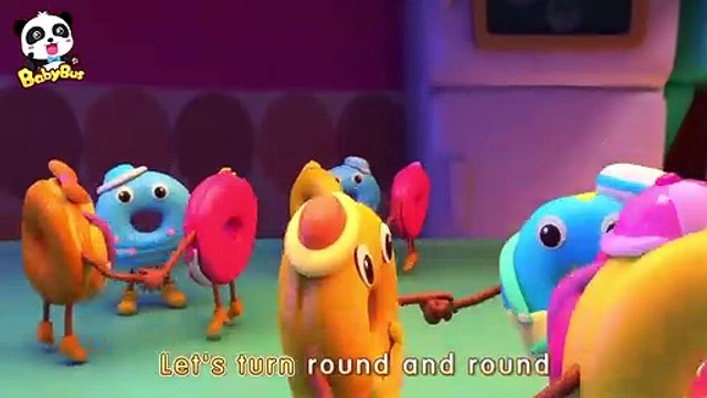 Where did Donuts Go? | Donuts Like Dancing | Color Song | Nursery Rhymes | Kids Songs | BabyBus