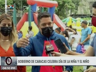 Gobierno de Caracas celebró el Día del Niño en el Monumento Bicentenario de Carabobo
