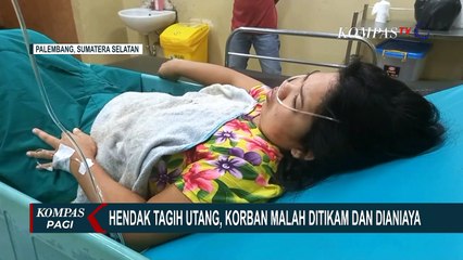Berniat Tagih Hutang, Seorang IRT di Palembang Malah Dapat Tusukan
