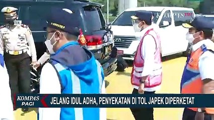 Jelang Idul Adha, Penyekatan di Tol Jakarta Cikampek Diperketat untuk Cegah Mobilitas Warga