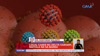 Panayam kay Dr. Rontgene Solante, infectious diseases expert | UB