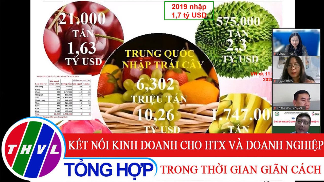 Nông nghiệp bền vững: Kết nối kinh doanh cho HTX và doanh nghiệp trong thời gian giãn cách