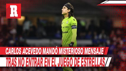 Carlos Acevedo mandó misterioso mensaje tras no entrar en el juego de estrellas