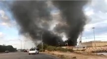 Incendio all'hotspot di Pozzallo: rintracciati quasi tutti i migranti fuggiti (19.07.21)