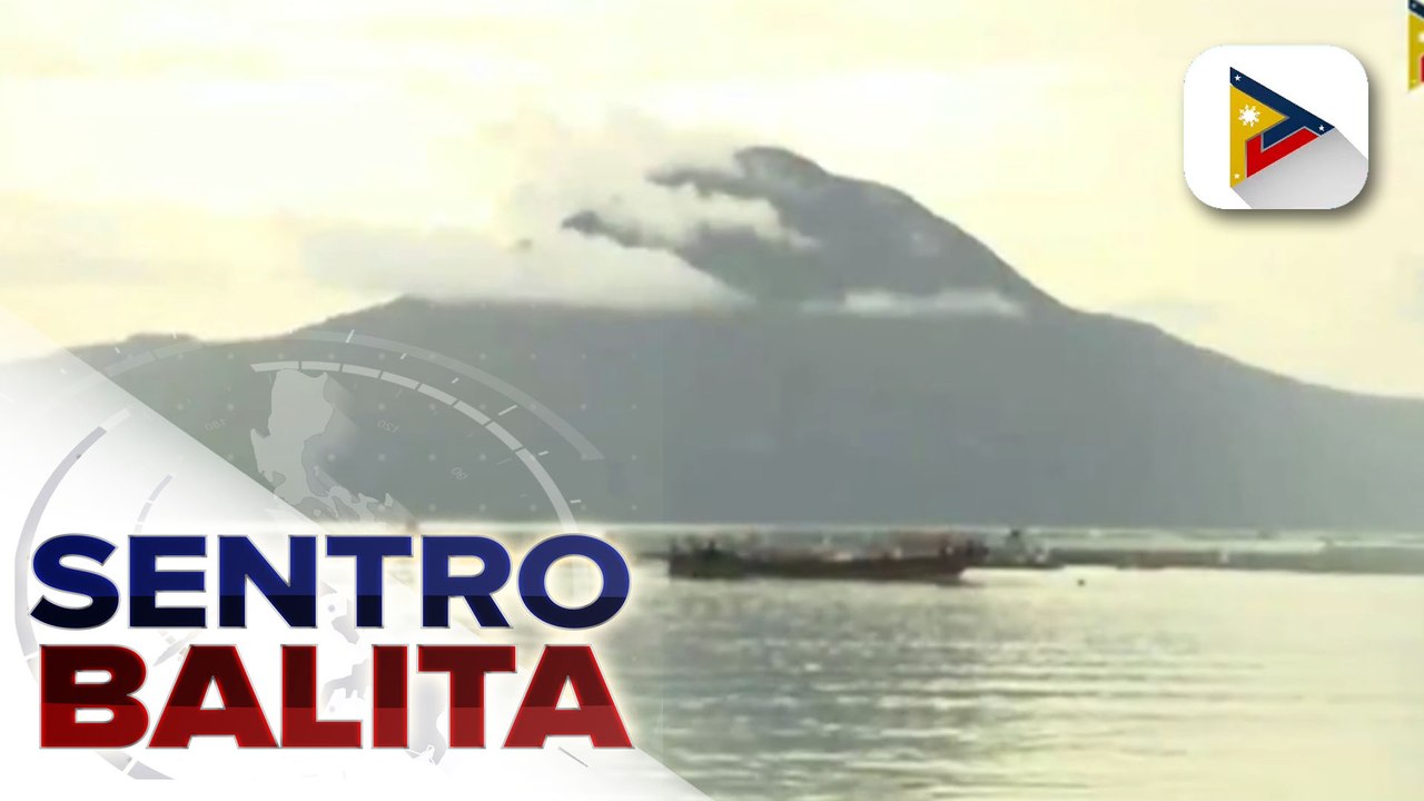 Phivolcs: Bulkang Taal, nakapagtala ng 20 mahihinang pagsabog; naitalang volcanic earthquake at inilabas na sulfur dioxide ng bulkan, bumaba na