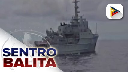 Chinese Navy warship, napaalis ng Philippine Coastguard sa Marie Louise Bank