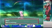 Mew evolving to Arceus in Pokemon Omega Ruby and Alpha Sapphire ORAS HACK (3)