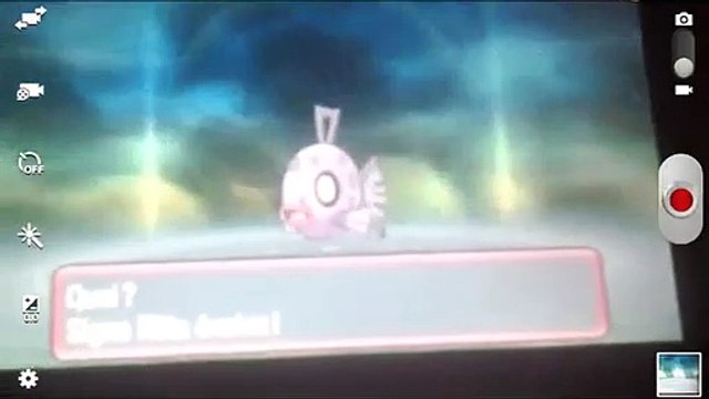 POKEMON ROSA EVOLUTION D'UN BARPAU SHINY