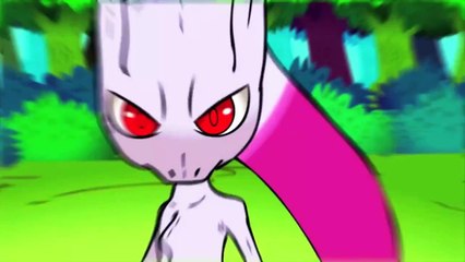 Pokemon Battle Mewtwo X vs Mewtwo Y