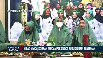 MMCM Beri Santunan Korban Terdampak Cuaca buruk