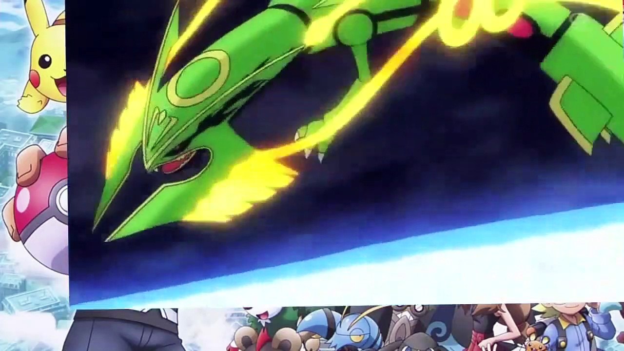 Mega Rayquaza VS Primal Groudon & Primal Kyogre Pokemon XY  The Stongest Mega Evolution act 3