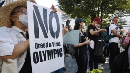 Watch: Protests grow against Tokyo Olympics as Covid cases emerge