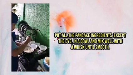How To Cook Rainbow Pancake