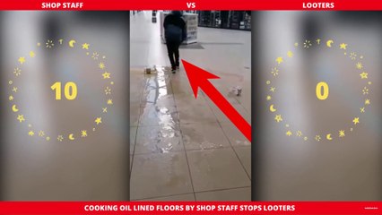 Cooking Oil Stops Looters  In South Africa