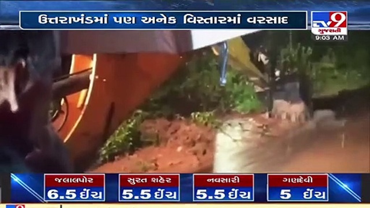 Heavy rainfall throws normal life out of gear in several parts of India ...