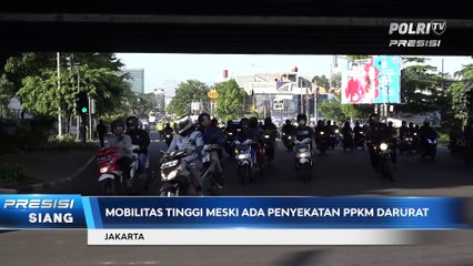 Presiden Jokowi Minta Evaluasi Penyekatan & Humanis Dengan PKL
