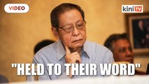 Debates in Parliament: Let Muhyiddin, Takiyuddin deliver on their promise, says Kit Siang