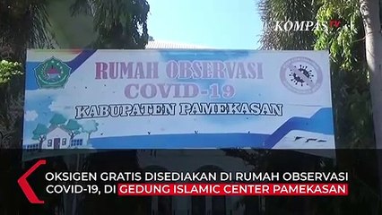 Pemkab Pamekasan Sediakan Oksigen Gratis Bagi Warga