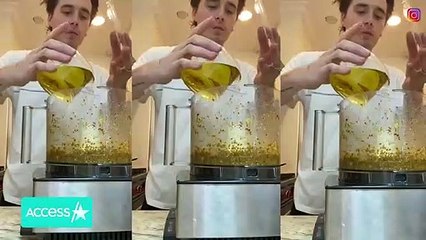 Brooklyn Beckham Shows Off Surprise Cooking Skills