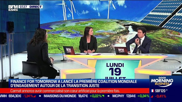 Pauline Becquey (Finance For Tomorrow) : Finance For Tomorrow mobilise l'écosystème financier pour réorienter les capitaux vers une économie durable et inclusive - 19/07