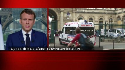 Fransa'da aşı merkezlerine saldırı