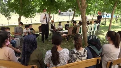 90 yaşındaki Kore Gazisi Hüsnü dededen öğrencilere tarih söyleşisi