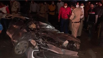 50 Khabrein: Truck overturns on a car, 2 dead
