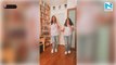 Watch, Dia Mirza twins with stepdaughter, dances on 'Iko Iko'