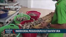 Produksi Kerupuk Kulit Ikan Patin Turun Akibat Kurangnya Pembeli