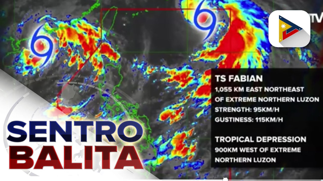 PTV INFO WEATHER: Bagyong #FabianPH, lumakas pa at naging severe tropical storm; isang tropical depression, namataan sa labas ng PAR