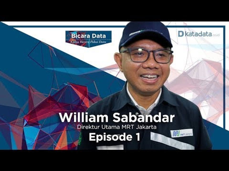 Bicara Data William Sabandar: Strategi Kurangi Kemacetan Jakarta, Eps. 1 | Katadata Indonesia