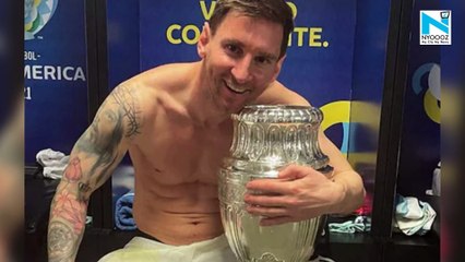 Lionel Messi's pic with Copa America Trophy becomes most-liked Insta post by an Athlete