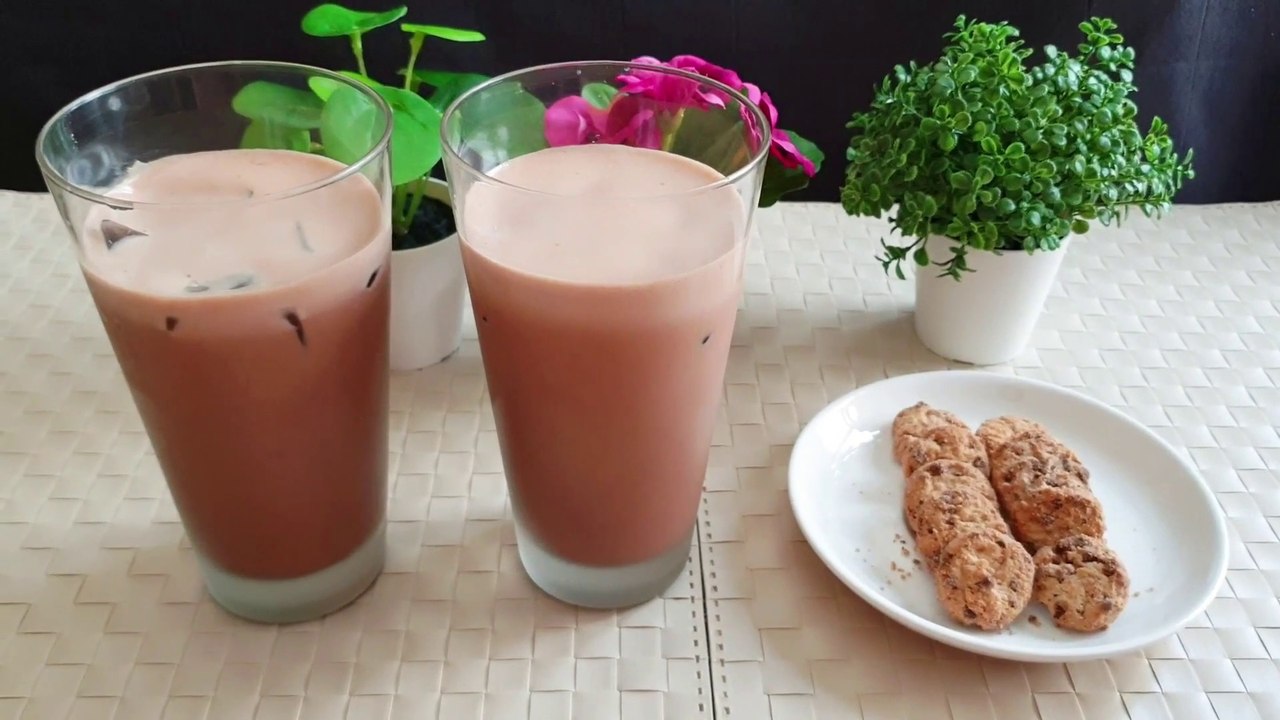 طريقة عمل لاتيه كافيه بارد في البيت | بدون آلة القهوة | الطعم مثالي