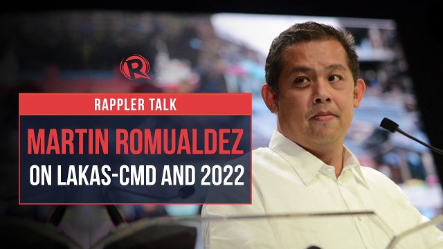 Rappler Talk: Martin Romualdez on Lakas-CMD and 2022