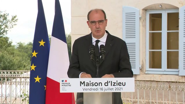 Jean Castex a présidé la commémoration de l'arrestation des enfants d'Izieu en avril 1946