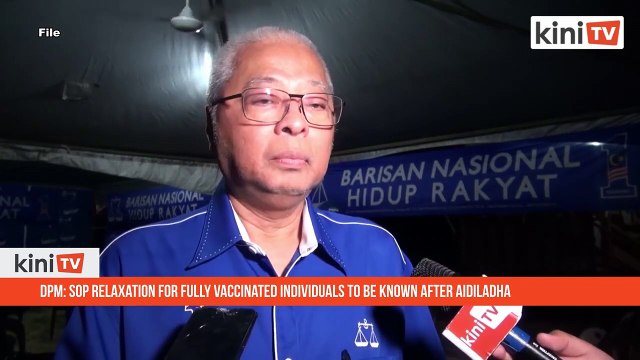 DPM: SOP relaxation for fully vaccinated individuals to be known after Aidiladha