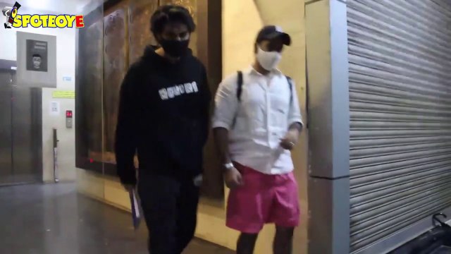 Kartik Aaryan & Rohit Dhawan Clicked Post Meeting