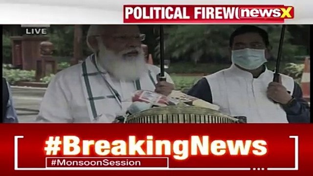 PM Modi Reaches Parliament Parl Monsoon Session Today NewsX
