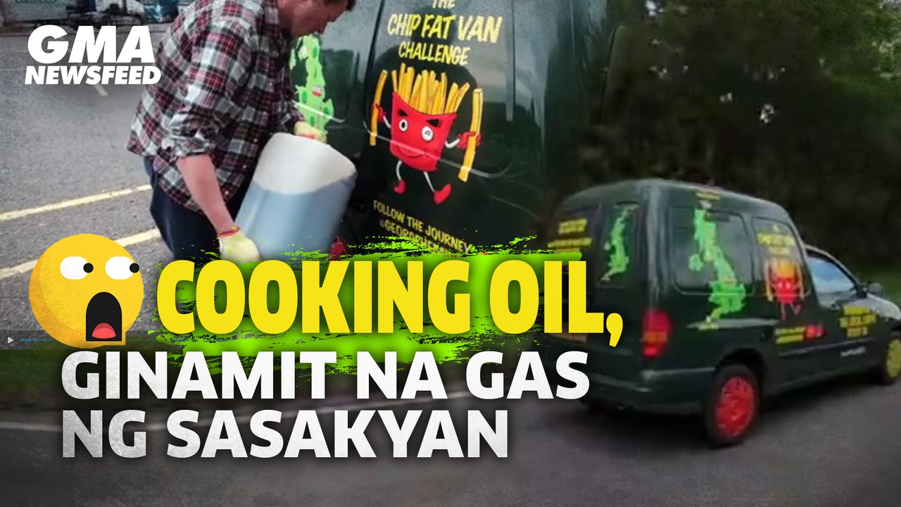 Cooking oil, ginamit na gas ng sasakyan | GMA News Feed