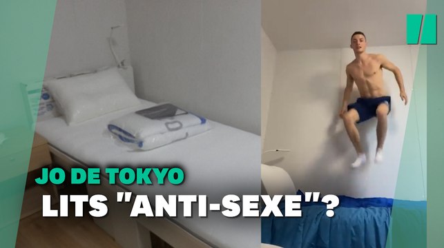 JO de Tokyo: quand les athlètes testent les lits anti-sexe