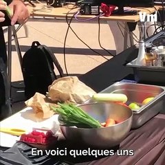 Le chef Stephan Miso propose des démonstrations culinaires pour mieux manger