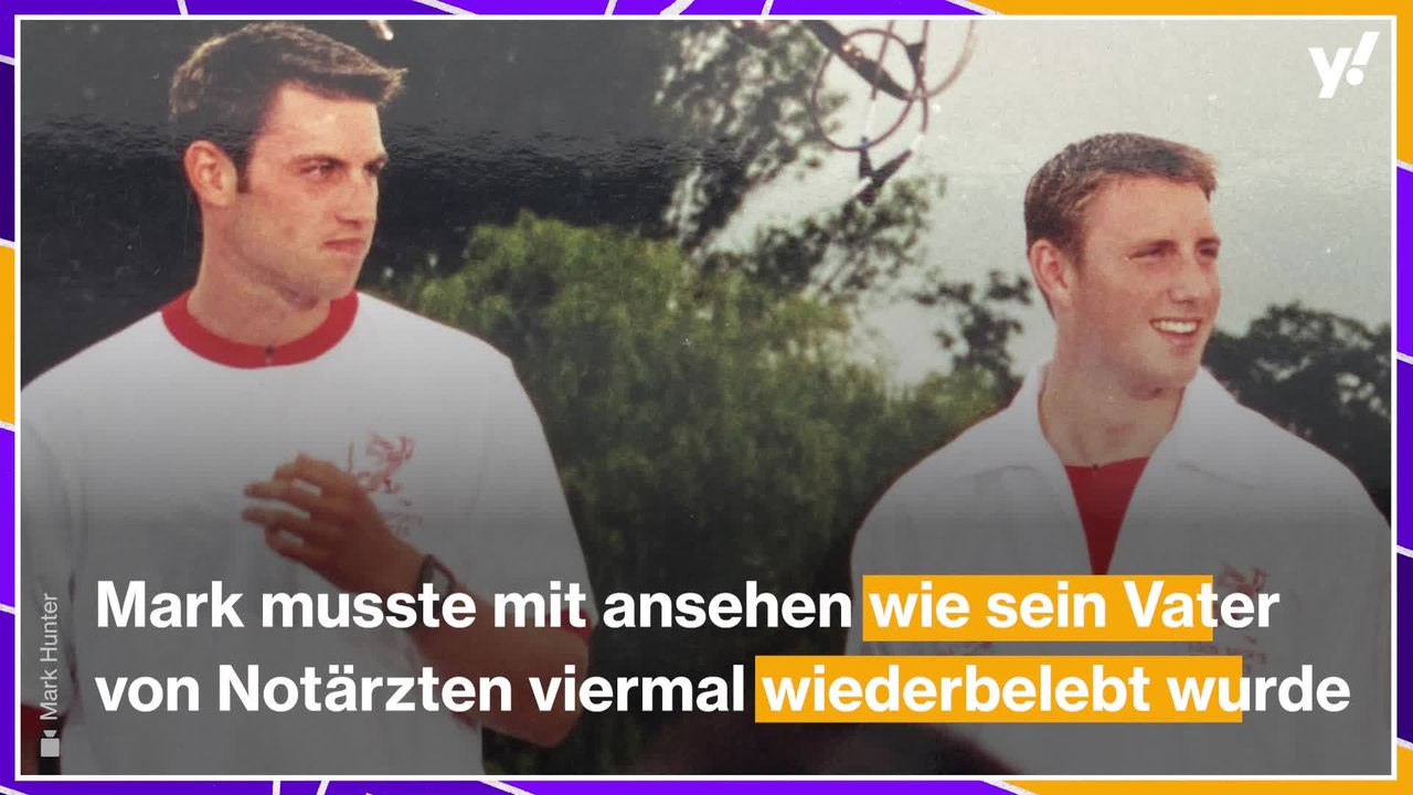 Mark Hunter: 'Ich sah, wie mein Vater fast einem Herzinfarkt erlag - 11 Jahre später gewannen wir olympisches Gold'