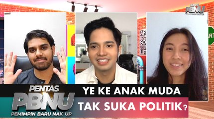 Ye ke anak muda tak suka politik?