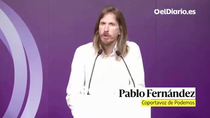 Podemos califica de "analfabeto constitucional" a Casado por mantener el "bloqueo" del CGPJ y el Constitucional