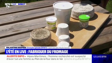 En Haute-Savoie, une ferme propose à ses visiteurs d'apprendre à faire du fromage