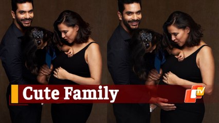 Neha Dhupia & Angad Bedi Expecting Second Baby, Share Cute Family Pictures