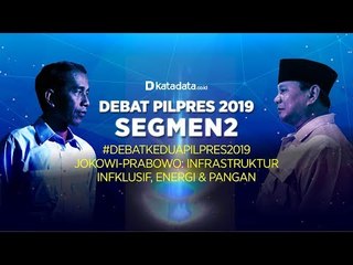 SEGMEN 2 Jokowi-Prabowo: Infrastruktur Inklusif, Energi & Pangan