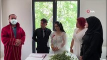 Tekerlekli sandalyeden nikah masasına uzanan aşk hikayesi