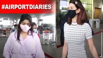 Jacqueline Fernandez, Janhvi Kapoor nail their airport look