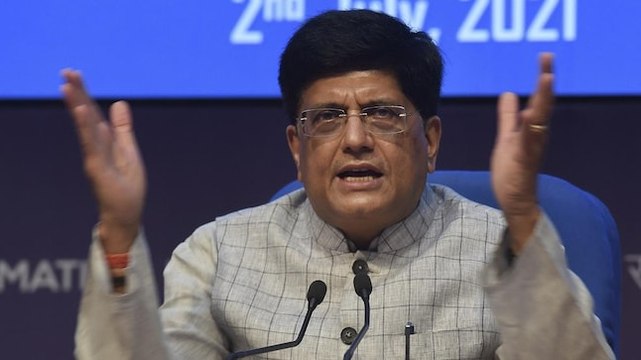 Union Minister Piyush Goyal condemns Opposition MPs behaviour in Parliament